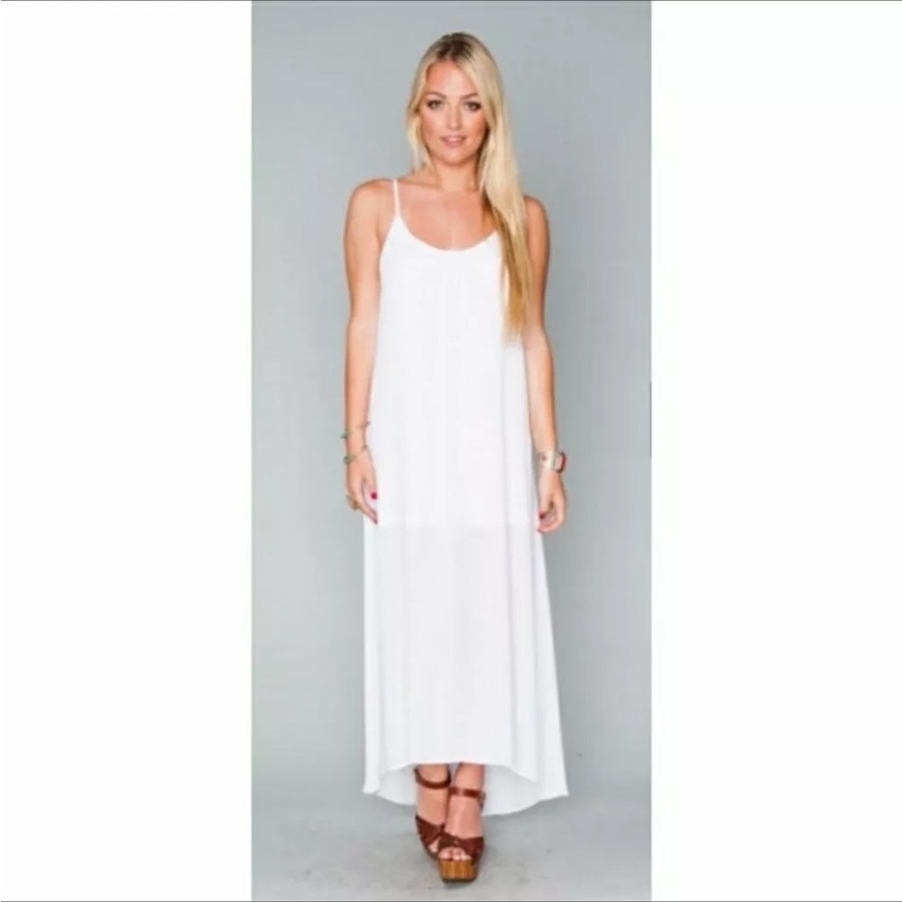 Show Me Your MuMu White Maxi Dress